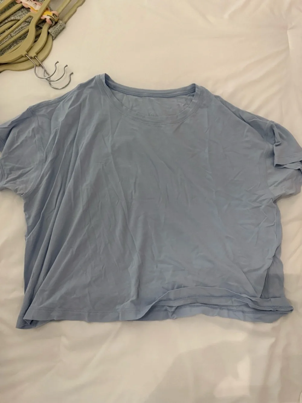 Lululemon Light Blue Women's Crewneck Tee
